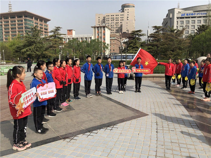 济南市花园小学开展 “我爱济南 我为泉城代言”实践活动