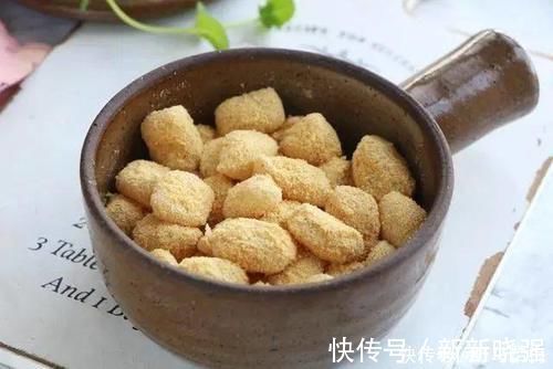 香甜|黄豆和糯米粉还能这样吃，一口一个，香甜软糯，满满的童年记忆