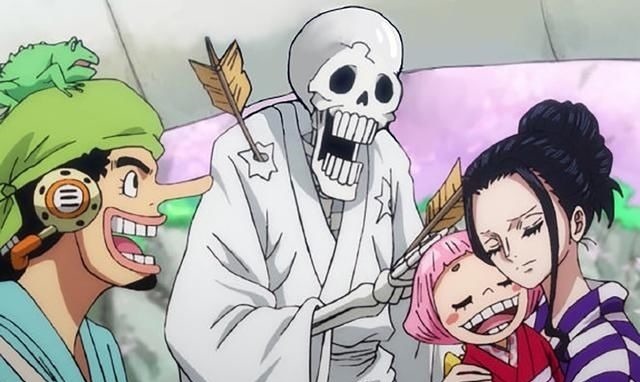 光头|《海贼王》草帽团被全员剃光头,娜美不再女神,布鲁克毫无违和感