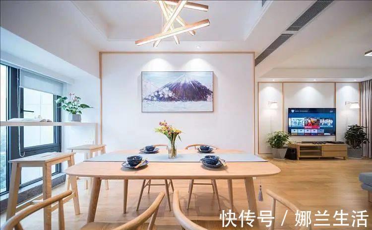 三居|参观同学的日式风三居,进门就被玄关衣帽间吸睛了,太宽敞舒适了