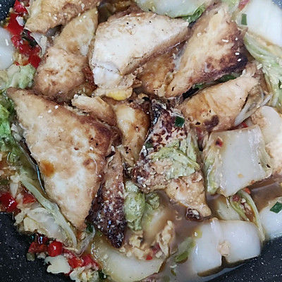 白菜豆腐煲