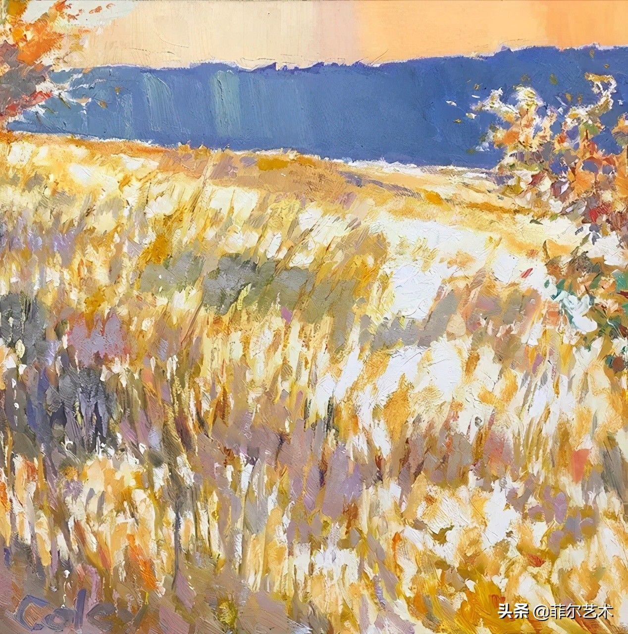 科利|光色十足，如梦如幻~美国画家尼古拉斯·科利风景油画作品欣赏