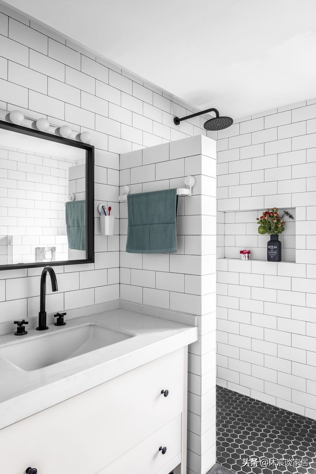 帽间|向往田园生活的夫妻俩,把家装得清爽大方,还有让人快乐的大阳台