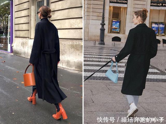风格关键词|大衣别搭配阔腿裤了,教你14套“显瘦穿搭”,照着穿时髦又高级