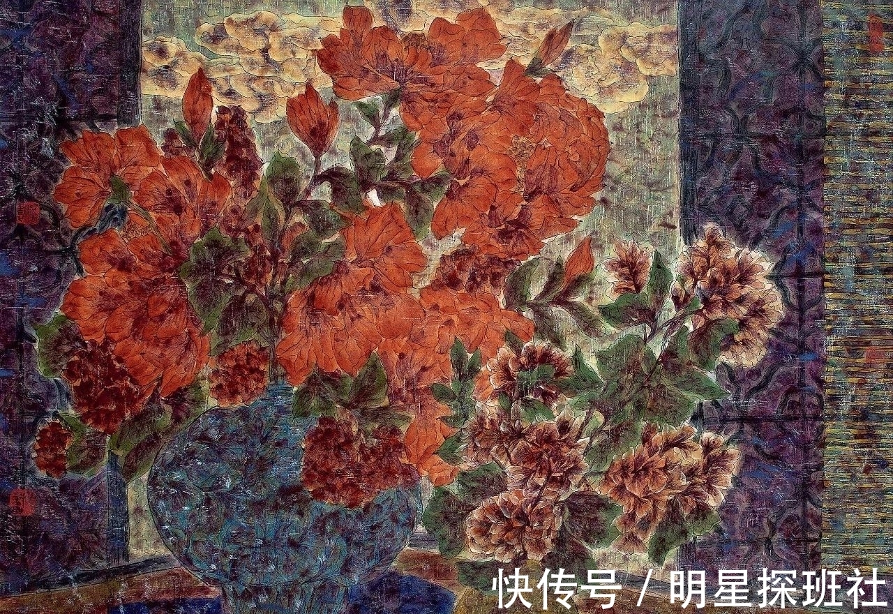绘画作品|「津门网」陈向迅的绘画作品色彩丰富笔墨厚重,更偏向于装饰绘画