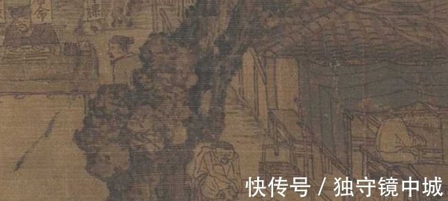 繁荣!把清明上河图放大50倍后,发现一尴尬场景:睡树下的小哥在干嘛!
