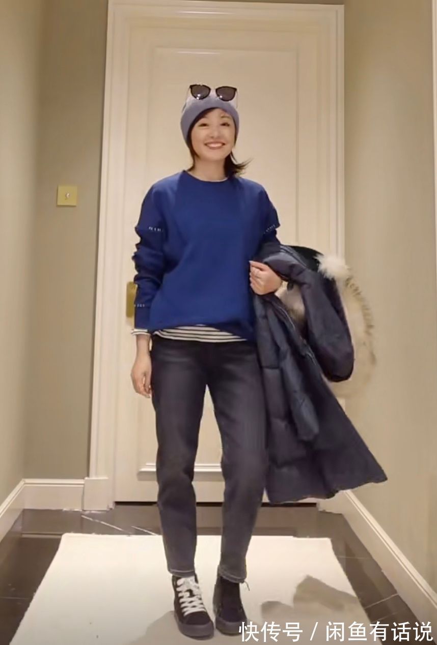 直筒 身高1米56,长相也一般,40岁阿姨却用穿搭圈粉20万,照穿就很美