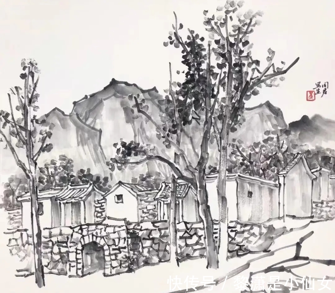 朴实无华|朴实无华｜王同君写生山水画