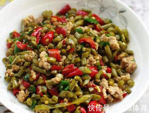 红薯|美食推荐：水煮肉片，酸豆角炒肉末，干煸辣子鸡丁，素炒红薯丝