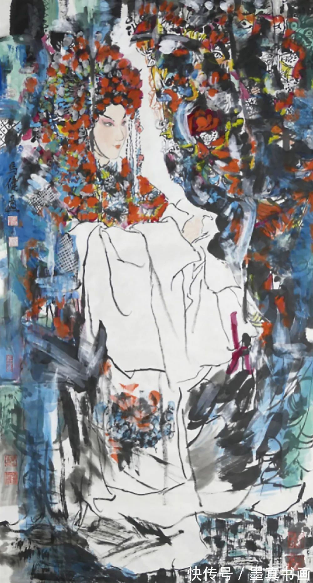 梅花三弄!「马健」|丹青追梦 水墨本色-中国当代书画名家个人云展览