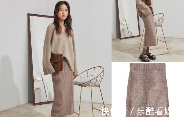 毛衣|今年流行宽松毛衣搭配半身裙,时髦又大气!显瘦减龄超好看~