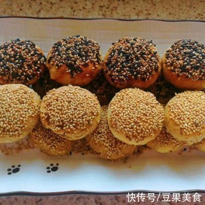 麻酱烧饼|鲜味无敌的家常版麻酱烧饼，大人小孩都爱吃