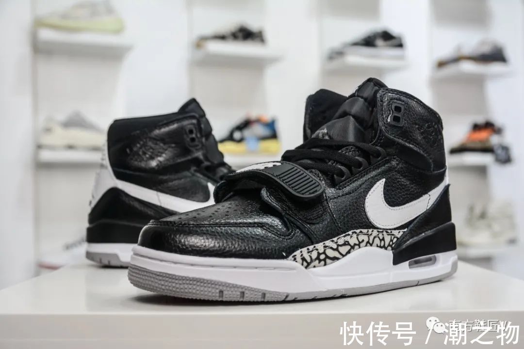 黑白|设计新颖，Air JordanLegacy 黑白经典配色，潮人上脚款?