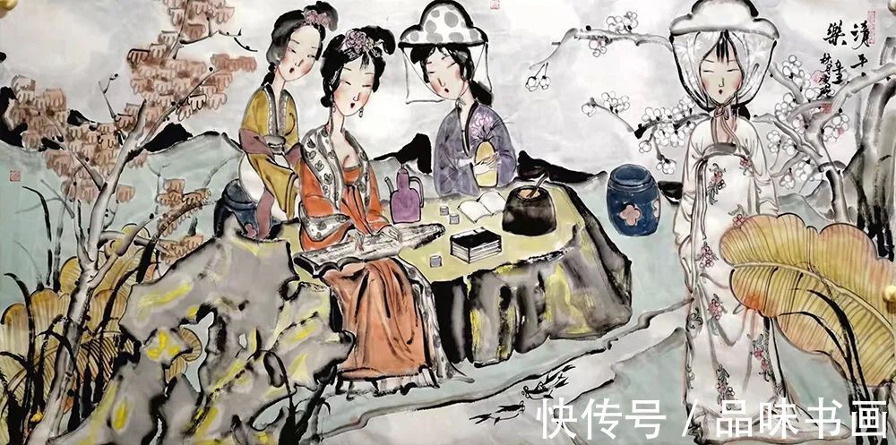 中国画!「胡爱玲」冬奥之约 新春之会——中国当代书画名家为冬奥助力线上展