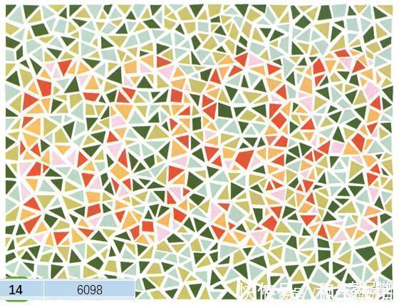色觉|5张色觉测试图，第二张是66还是88真的太难了！