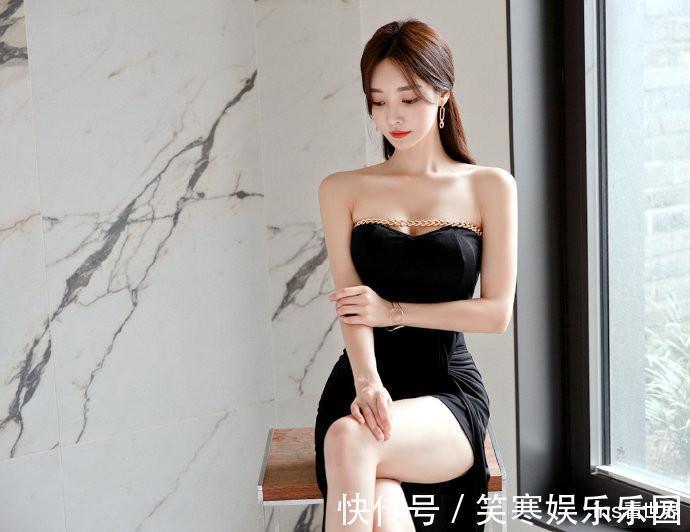 连衣裙|设计简单的连衣裙，小姐姐穿上更显美丽动人