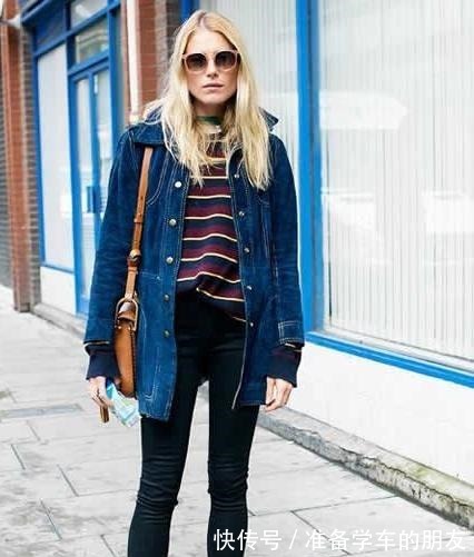 直筒式 牛仔外套有哪些搭配方法!