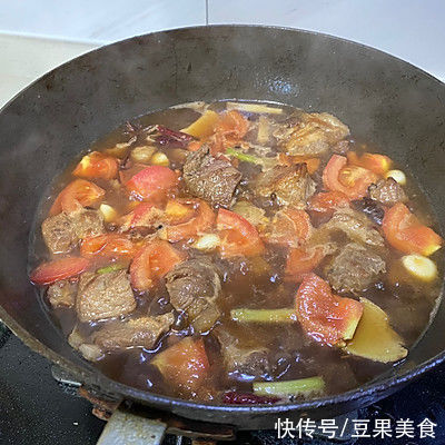 滋补|番茄土豆炖牛肉(滋补下饭)