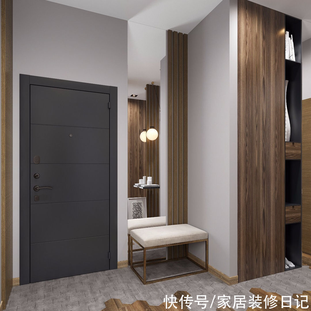 装修|第二次装修,在玄关做这些减少家务的设计,夫妻吵架次数少一半