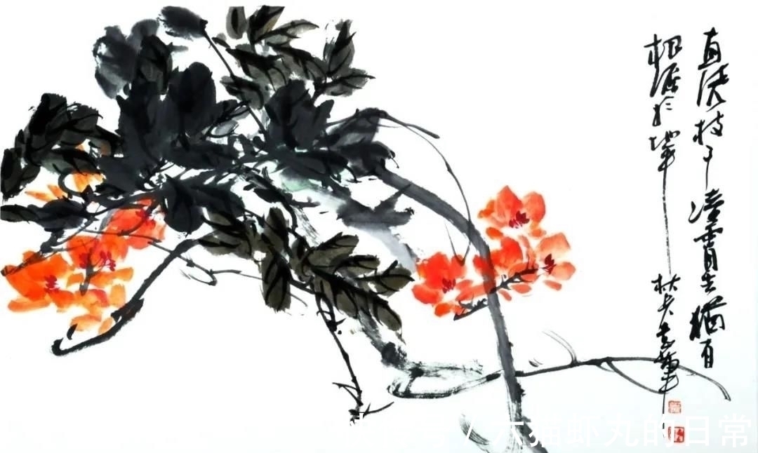 玉兰@著名花鸟画家林兵:那些追逐“花容月貌”的往事与传说