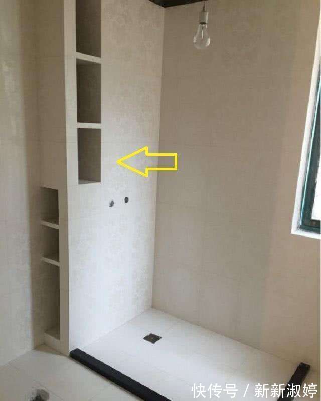 承重墙|我家卫生间小到柜子放不下,老公用这一招解决收纳问题,好机智!