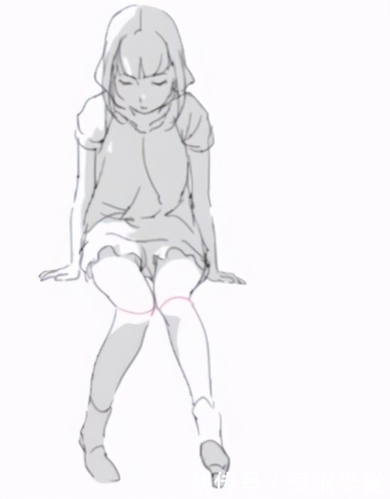 体积感|人体比例不会?膝盖画不好?教你大腿体积感的画法教程!