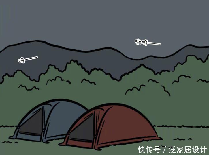 帐篷|非人哉:敖烈和九月野外露营只能吃泡面,九月在半夜叼老鼠