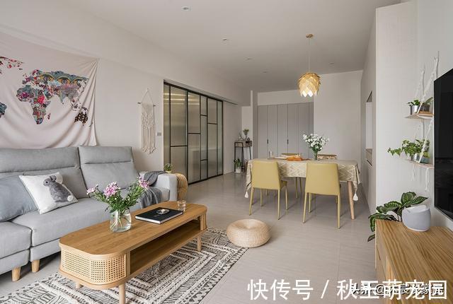 治愈|看完她家后，我彻底被治愈了，全屋色调柔雅纯净，氛围温馨精致