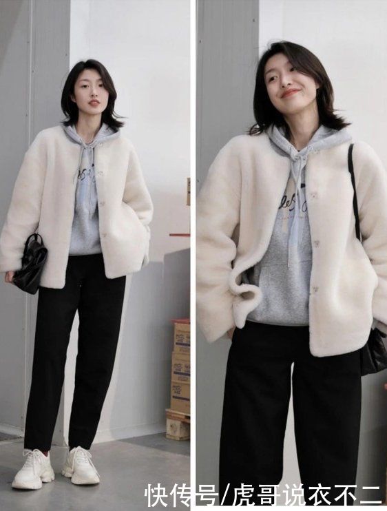 气场无关身高，1米6博主早春搭配范本，每一套都好高级大气
