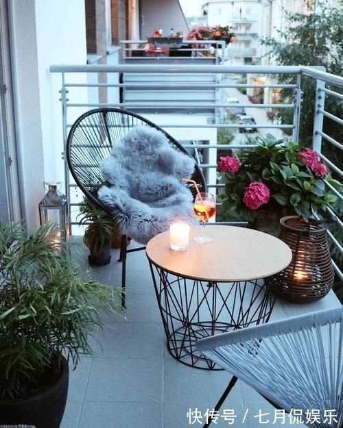 闲人|这样的阳台,那院子我也不换,美得太过分,今生只做个闲人了!