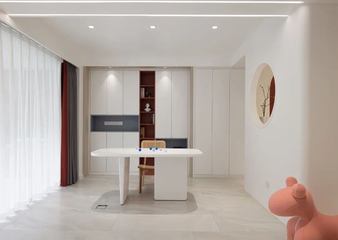 120㎡现代简约，极简硬装也高档，玄关设计全场最亮