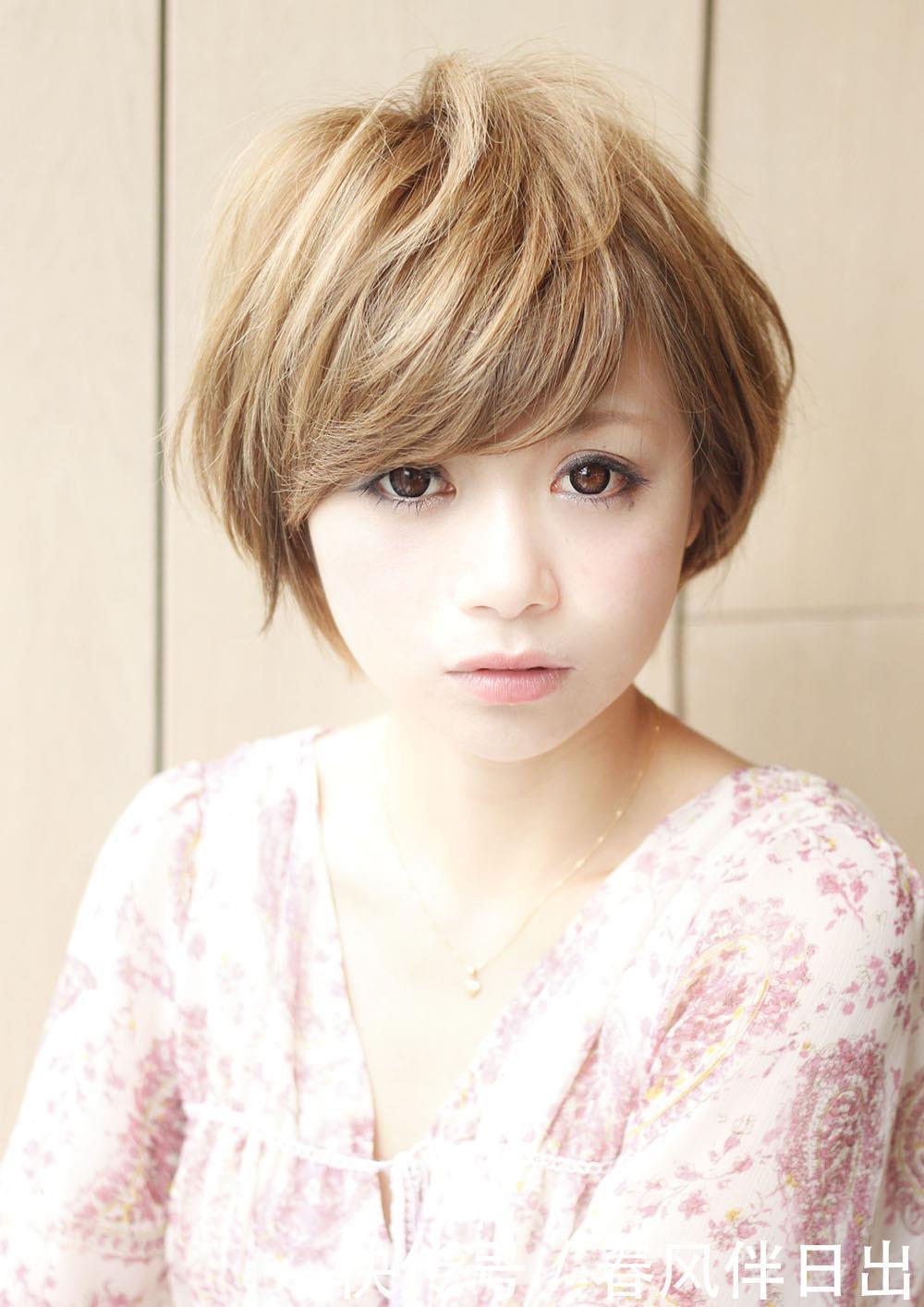 发型|适合小圆脸的漂亮短发,时尚减龄甜美可爱,好打理又显气质