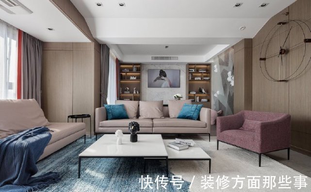 三居室|107㎡简约风三居室不仅有工业时尚之外,还流动着大气与安静