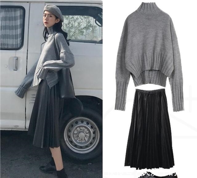 穿搭|不会搭配衣服看这里!12套高领毛衣冬天衣橱必备,照着穿就对了