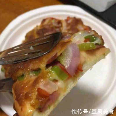 彩椒|有了它干掉两碗饭不是事!超下饭的小披萨