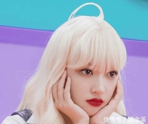造型|女明星金发造型,鞠婧祎变韩国小姐姐,程潇漫画脸,热巴是公主吧
