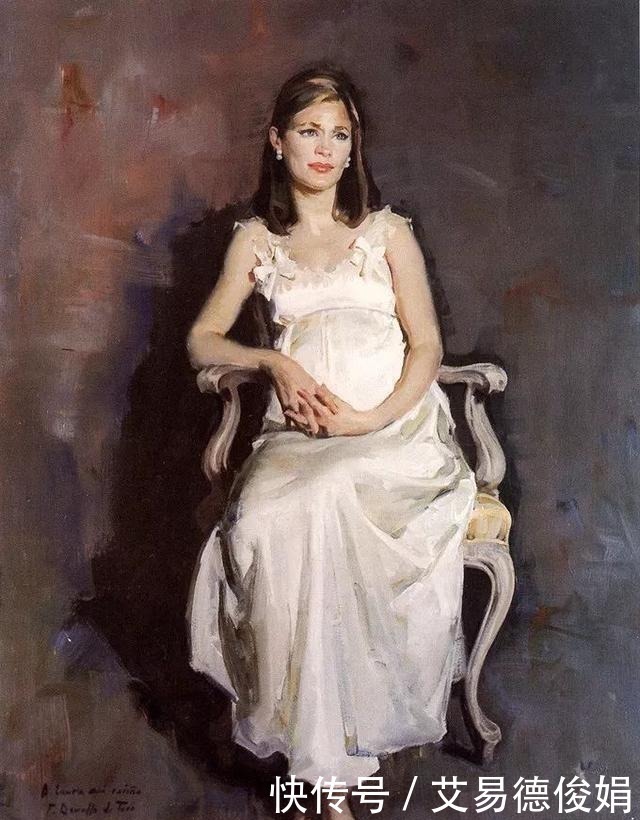 马拉加#他被指定为西班牙国王和王后的肖像画官方画师,擅长画美人