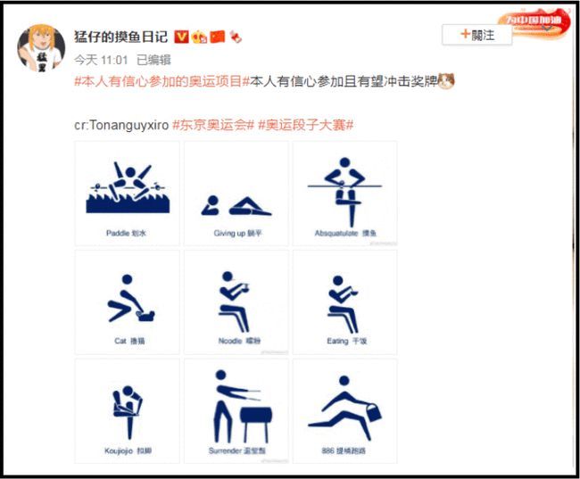 |奥运会段子大赛，这项目图标设计师看了直呼内行！