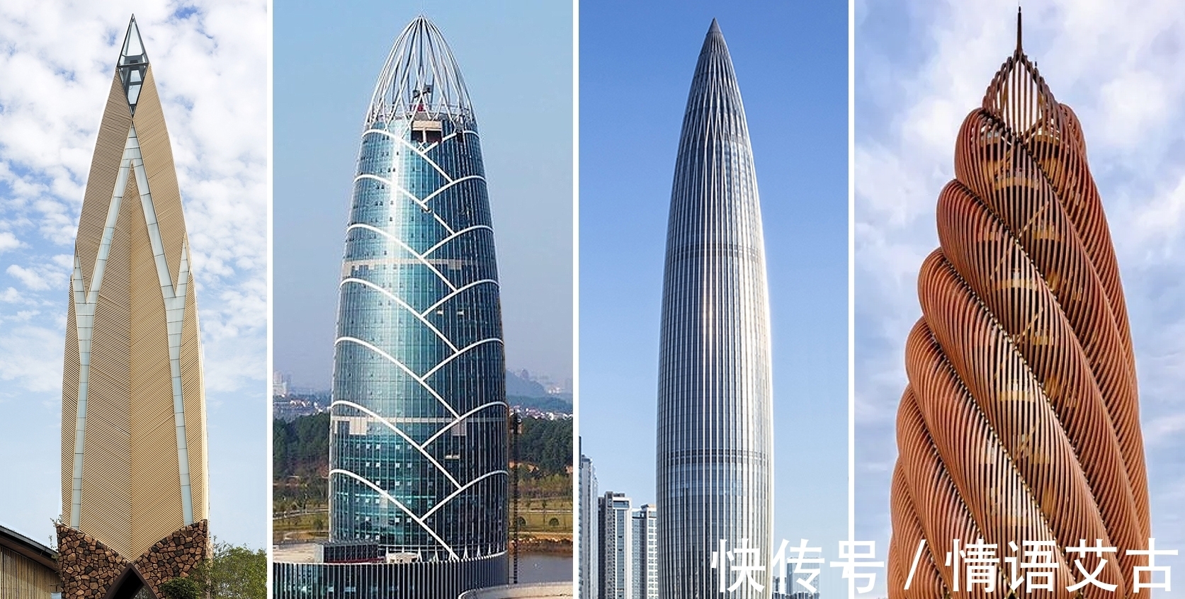 竹笋#谁最“笋”?中国四座“笋”形地标建筑