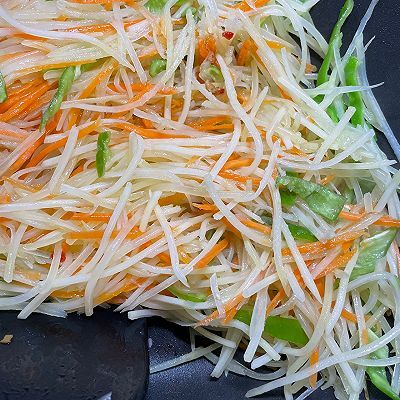 卷饼|酸辣土豆丝