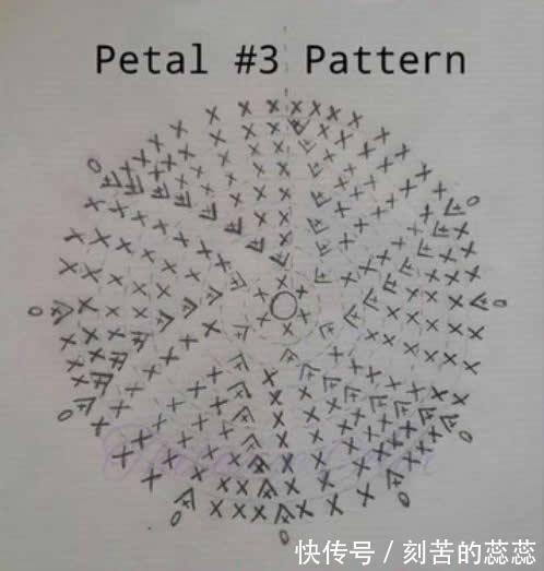 钩针玫瑰花,这么漂亮的花,都是一针一线钩出来的!附图解教程