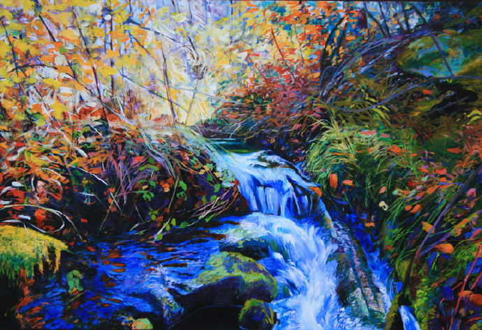 画面@凌乱的色彩,整体和谐的画面,美极了