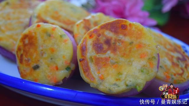 好吃|土豆洋葱早餐饼最好吃的做法,简单美味又馋人,看看你喜欢吃不