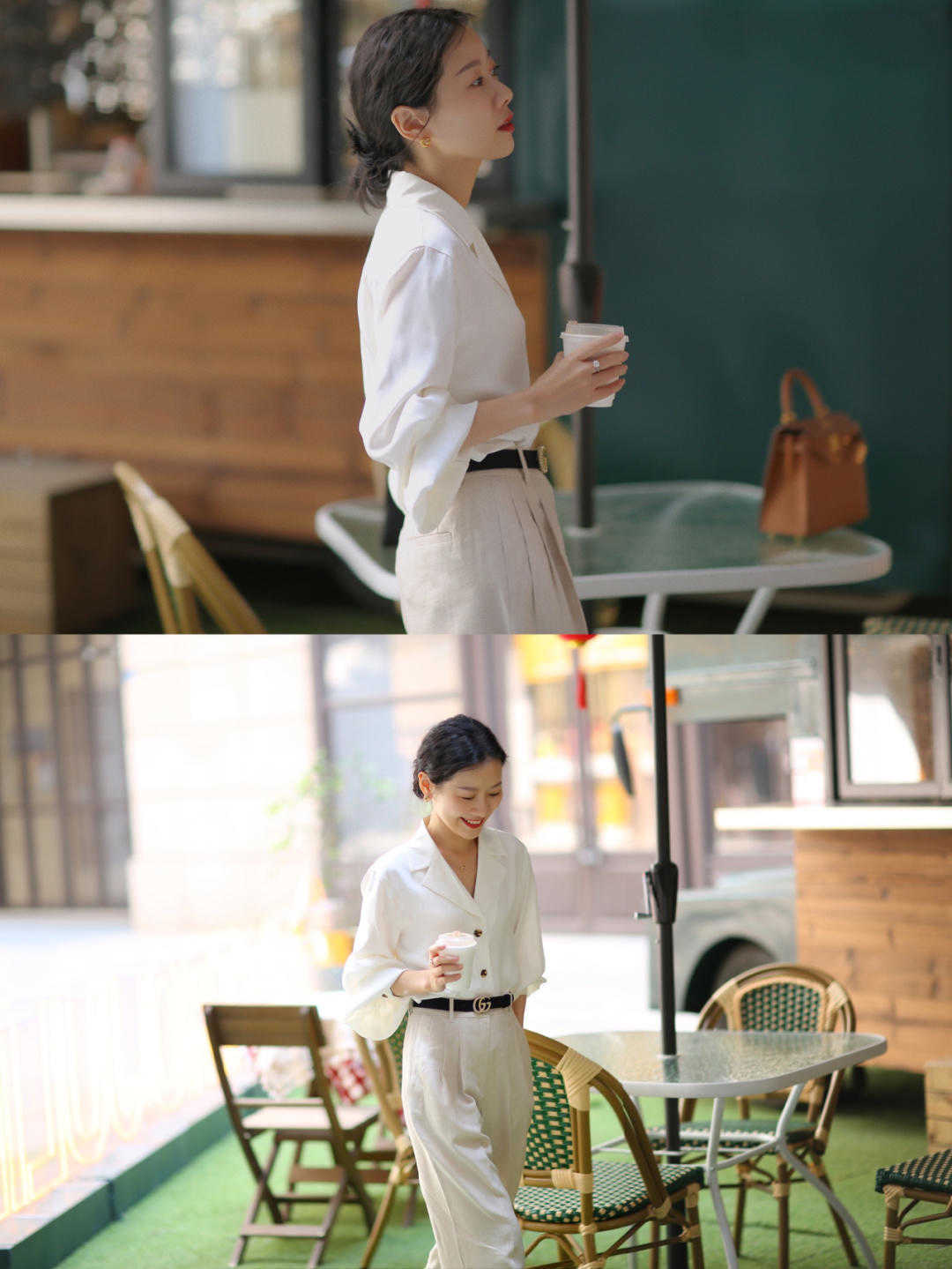 秋天|衬衫这样穿很耐看,学会这几个搭配技巧,提升气质还减龄