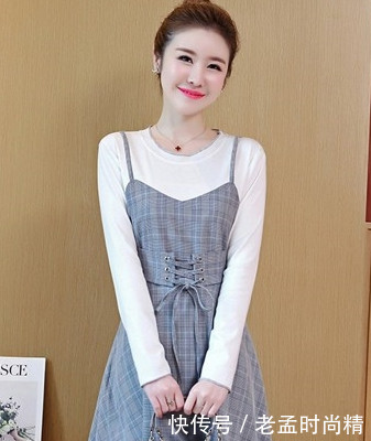 吊带连衣裙虽不惊艳, 增添强大的气场, 尽显青春的色彩与韵味