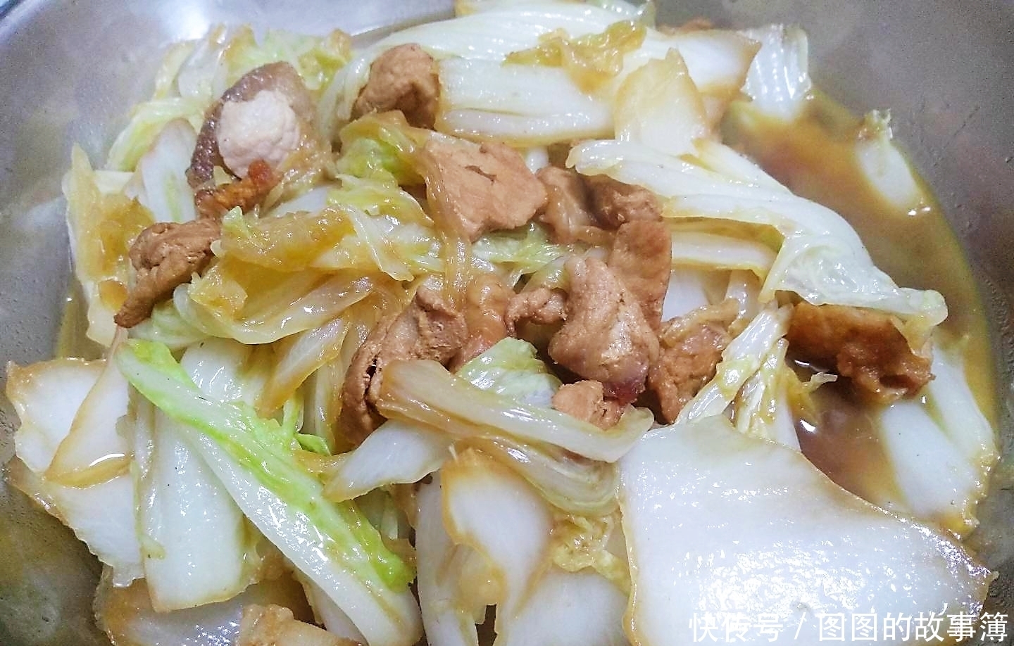 大白菜还是这样炒入味,就这样试试吧!