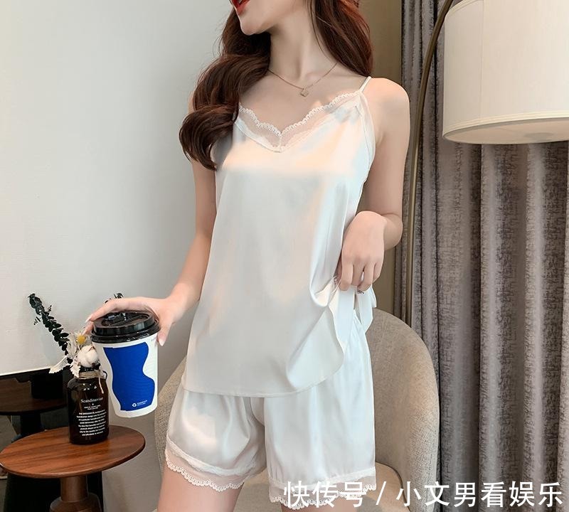 有型|单调的睡裙就别穿了，学我媳妇这样穿吊带睡衣，好看又舒适