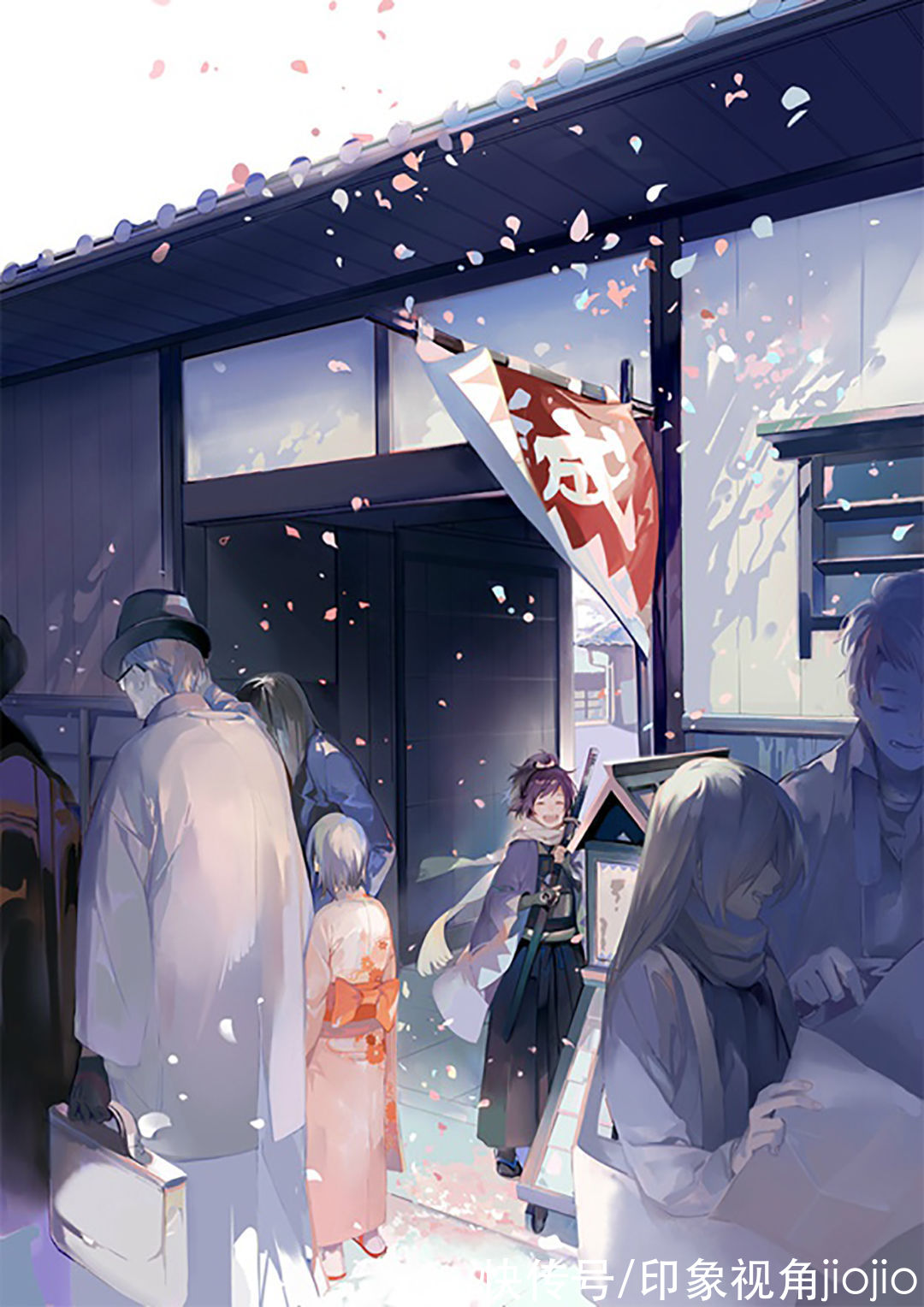 肢体语言|美轮美奂的插画中，别出心裁的构图或是人物的肢体语言