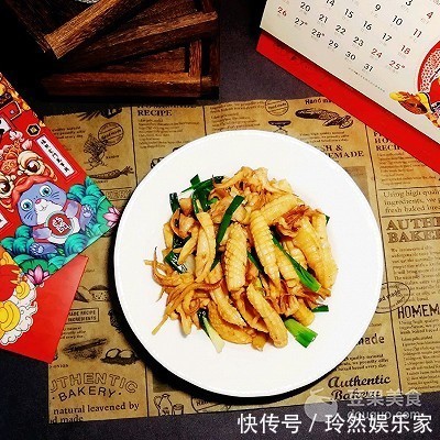#钟于经典传统味#鱿鱼“有余”~年年有余~姜葱炒鱿鱼