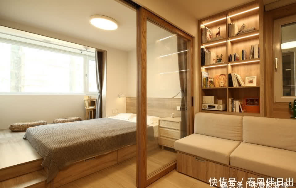 鞋柜|一家6口挤进56㎡小宅，虽小但布置却井井有条，生活过得十分幸福